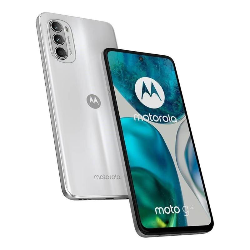Smartphone Motorola Moto G52 Branco, Tela de 6.6